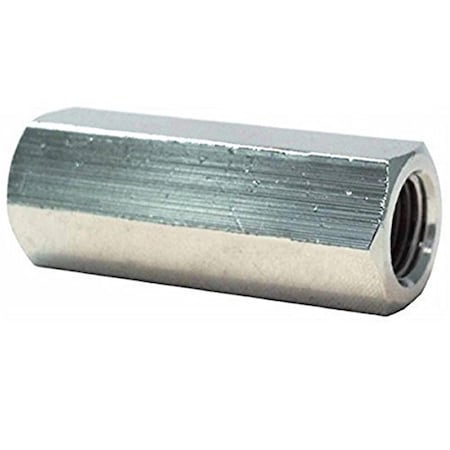 Keen Brass 0.375 x 24 Chrome Plated Nut - 1 in. Long KE3042400